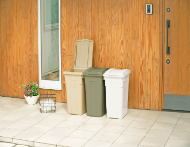 Slim Pedal Bin 45L, Brown-1733710786